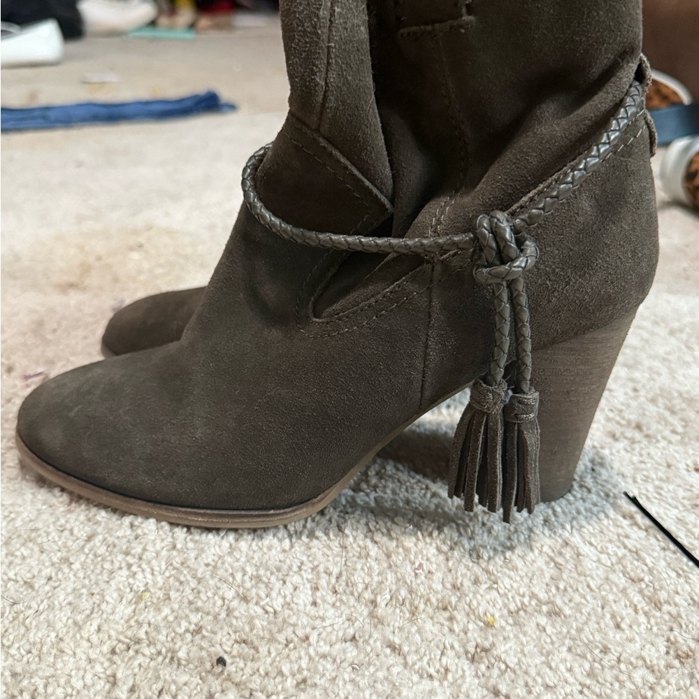 Dolce Vita Dark Brown Heeled Boots